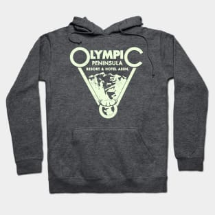 Vintage Olympic Peninsula Resort and Hotel association logo Hoodie